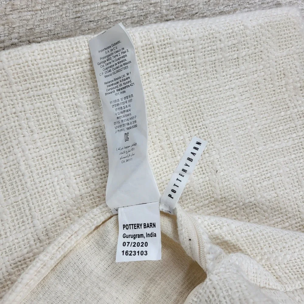 Pottery Barn item description